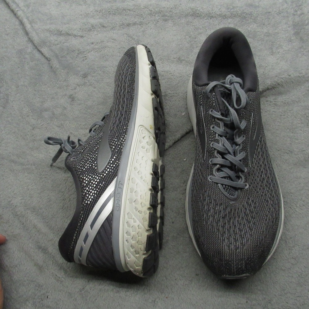 Brooks Mens Running Shoes 13 EE WIDE Gray Ghost 11 Athletic Sneakers Lightweight